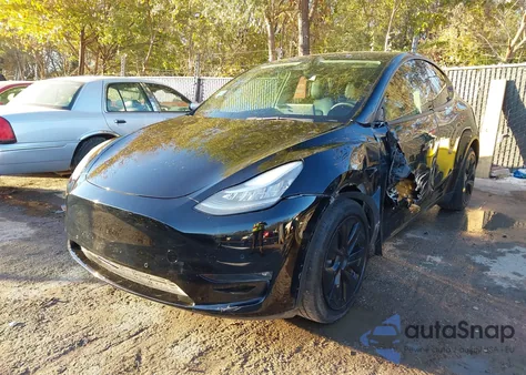 2021 Tesla Model Y Long Range Dual Motor All-Wheel Drive из США, поврежденный, VIN 5YJYGDEE7MF200827